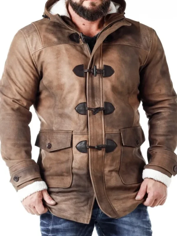 Rd Matan Foret Skindfrakke - Brun^* Flash Sale