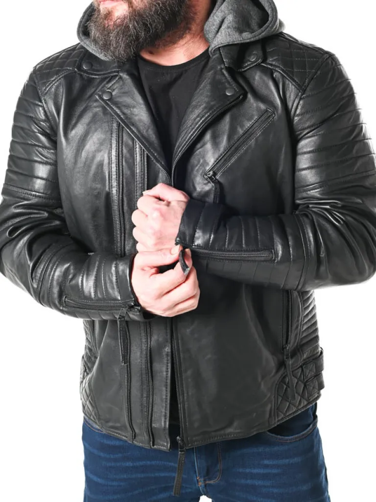 rd_night_rider_skindjakke_0.webp Rd Night Rider Skindjakke - Sort^* New