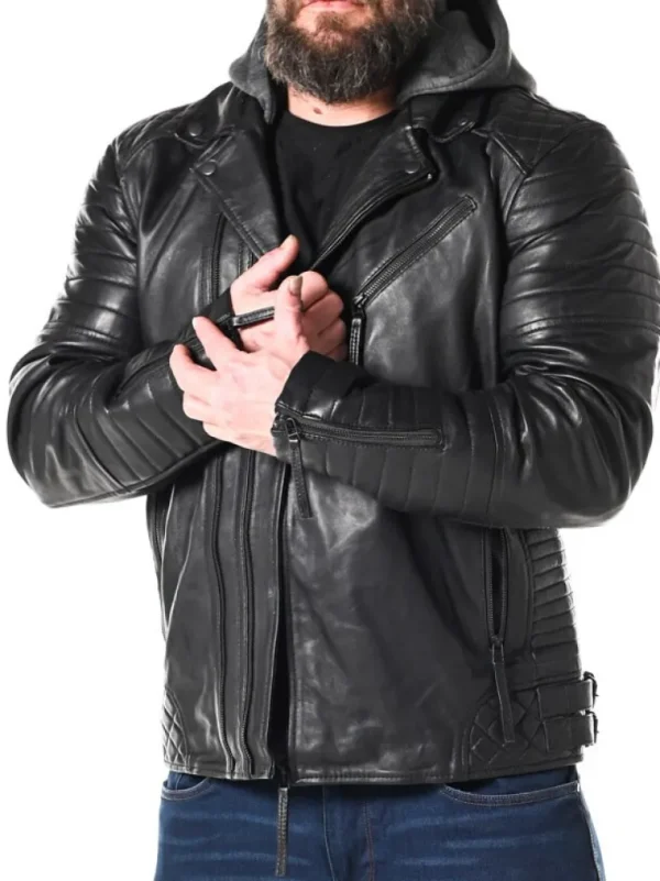 Rd Night Rider Skindjakke - Sort^* New