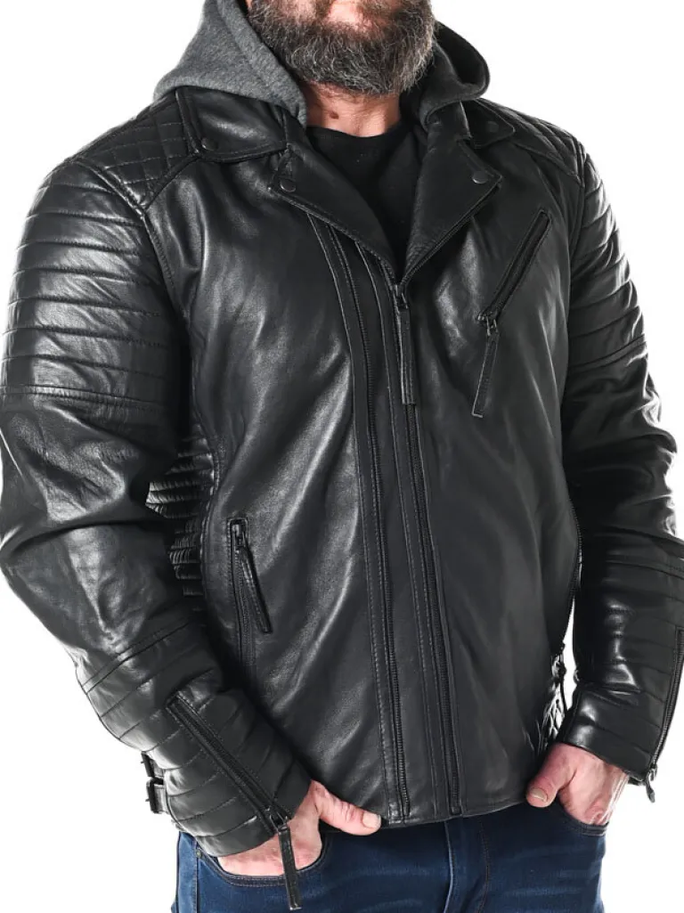 rd_night_rider_skindjakke_14.webp Rd Night Rider Skindjakke - Sort^* New