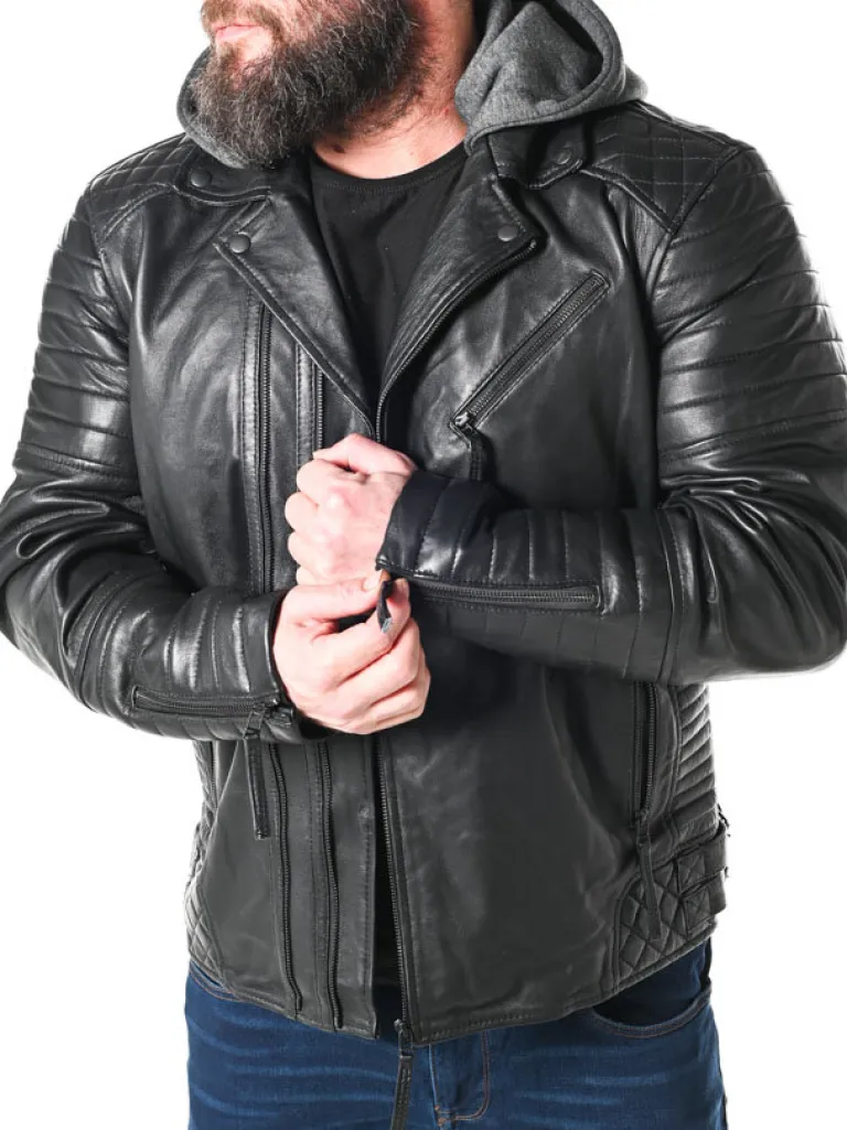 rd_night_rider_skindjakke_18.webp Rd Night Rider Skindjakke - Sort^* New