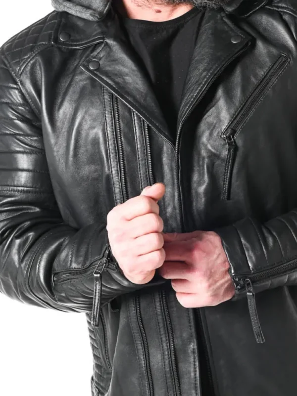 Rd Night Rider Skindjakke - Sort^* New