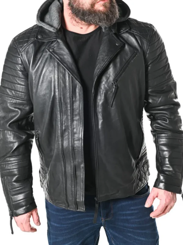 Rd Night Rider Skindjakke - Sort^* New