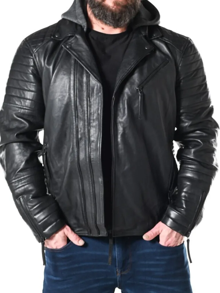 rd_night_rider_skindjakke_7.webp Rd Night Rider Skindjakke - Sort^* New