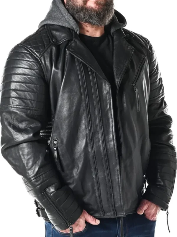 Rd Night Rider Skindjakke - Sort^* New