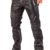 Rd Premium Ghost Rider Skindbukser - Brun/Solv^* Flash Sale