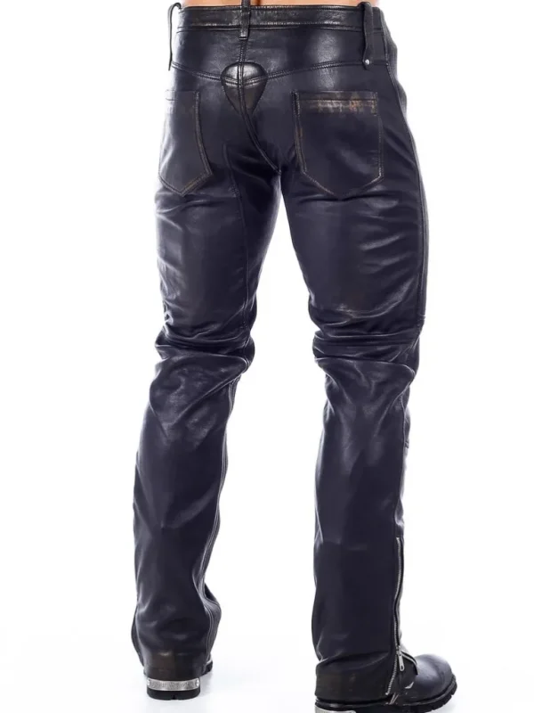 Rd Premium Rider Cargo Skindbukse - Sort/Guld^* Best Sale