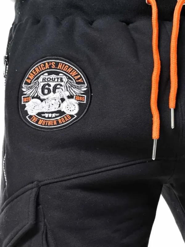 Rd Route 66 Sweatpants - Sort^* Cheap