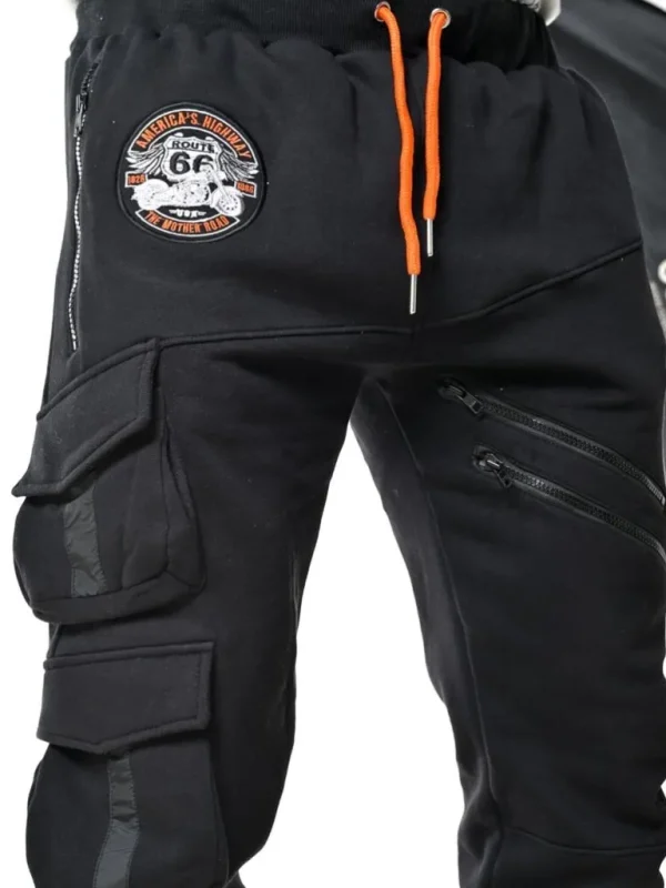 Rd Route 66 Sweatpants - Sort^* Fashion