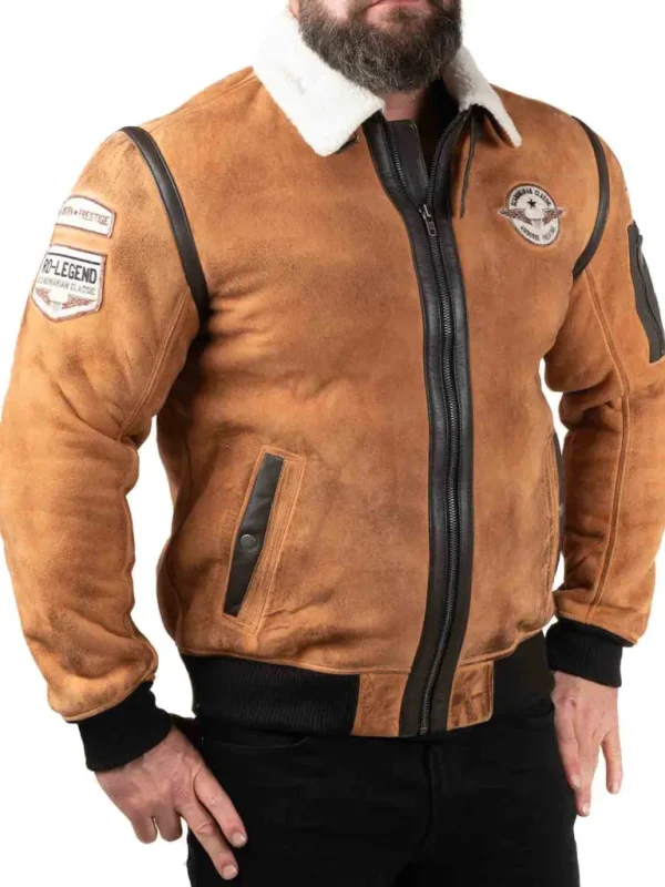 Rd Rover Pilot Skindjakke - Cognac^* Flash Sale