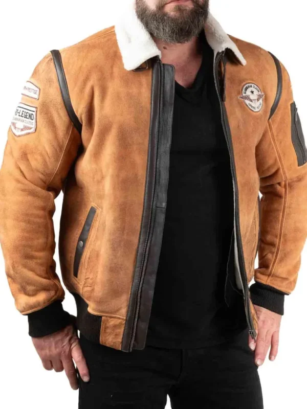 Rd Rover Pilot Skindjakke - Cognac^* Flash Sale