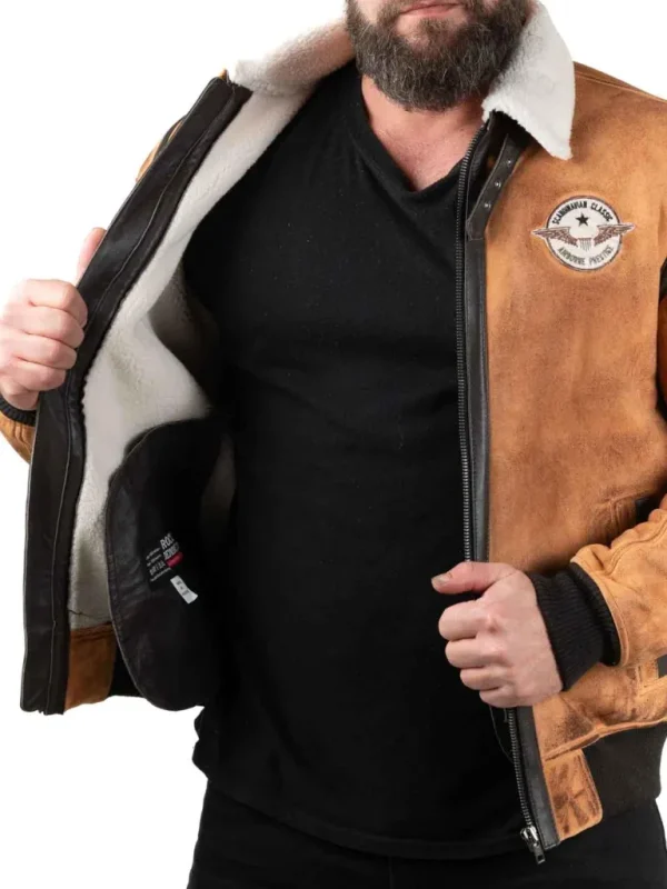 Rd Rover Pilot Skindjakke - Cognac^* Flash Sale