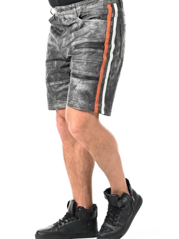 Rd Steel Real Leather Short - Morkegra^* Best Sale