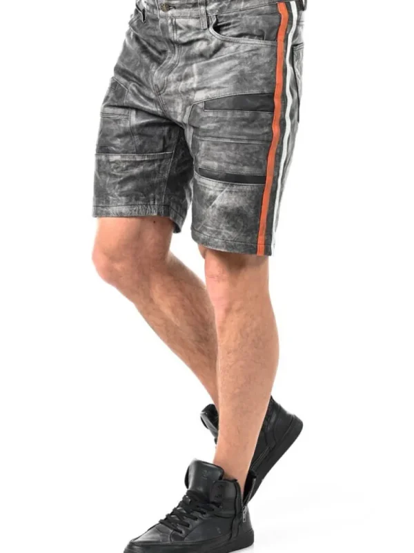 Rd Steel Real Leather Short - Morkegra^* Best Sale