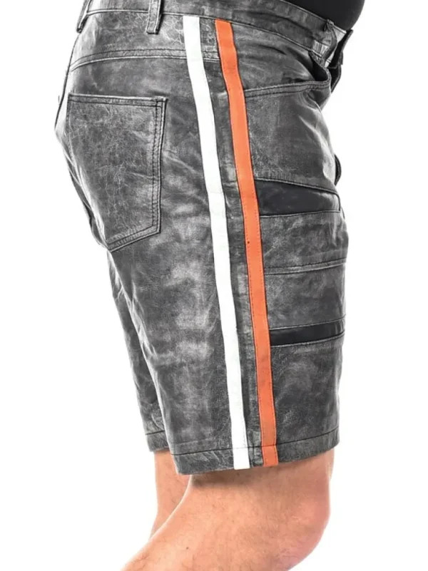 Rd Steel Real Leather Short - Morkegra^* Best Sale