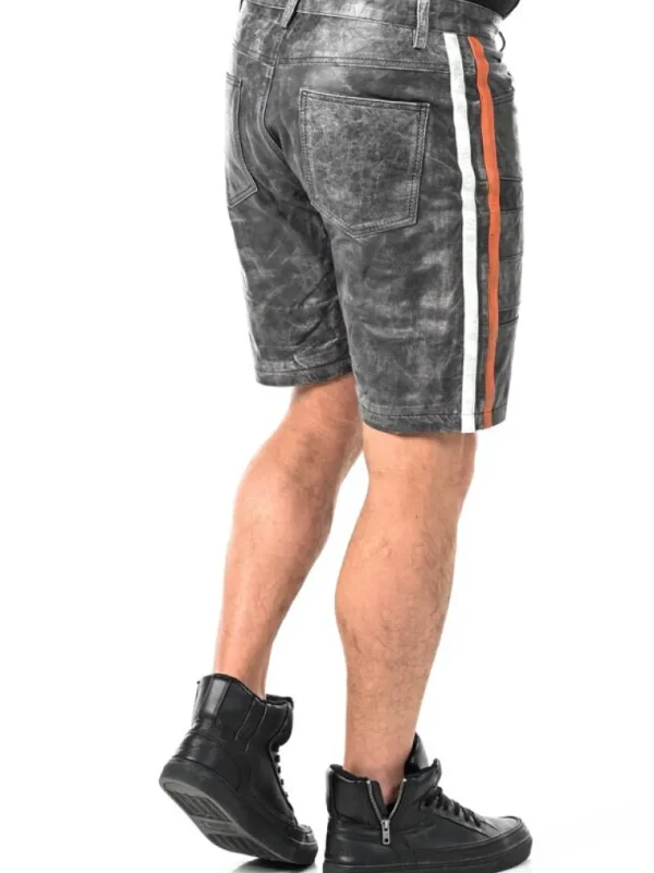 Rd Steel Real Leather Short - Morkegra^* Best Sale
