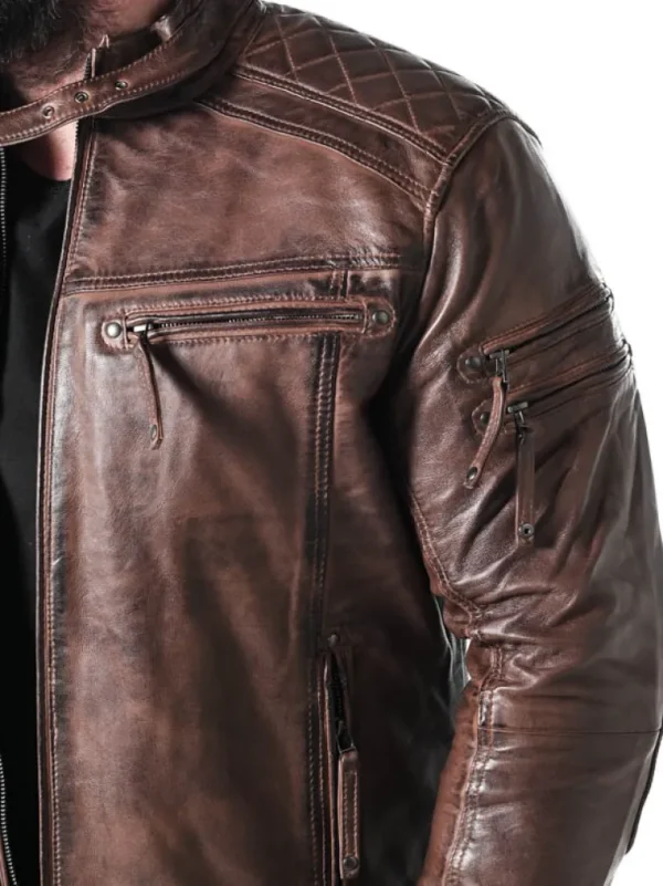 Rd Thunder Skindjakke - Dirty Brown^* Flash Sale