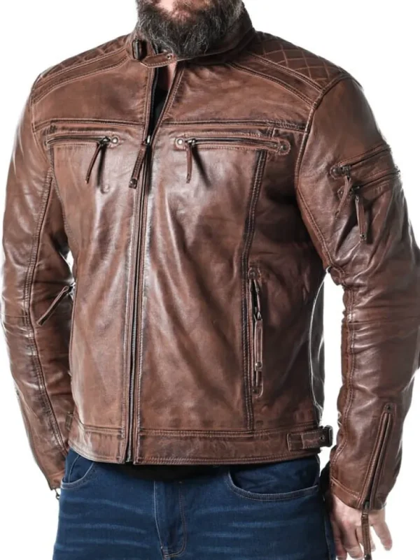 Rd Thunder Skindjakke - Dirty Brown^* Flash Sale