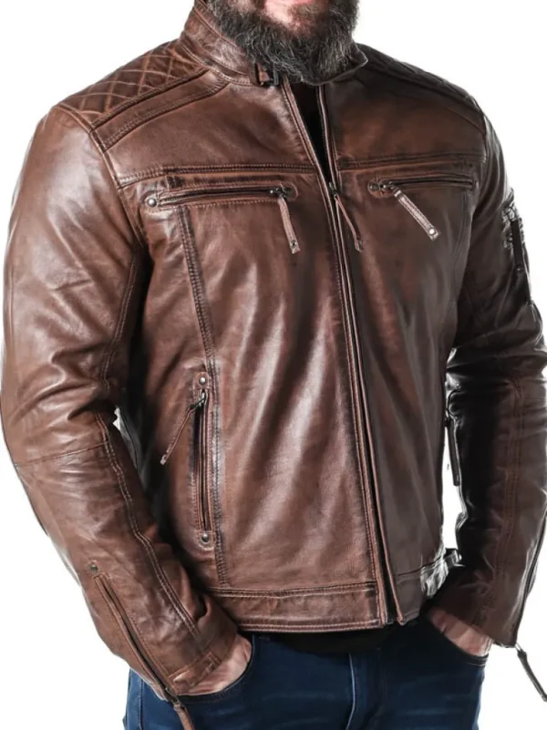 Rd Thunder Skindjakke - Dirty Brown^* Flash Sale