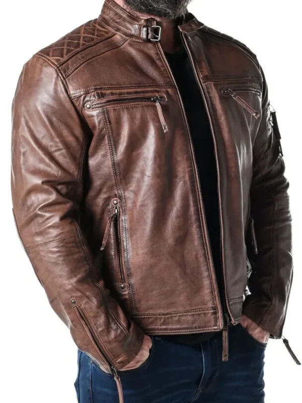 Rd Thunder Skindjakke - Dirty Brown^* Flash Sale