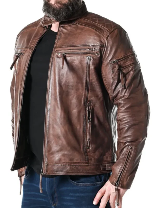 Rd Thunder Skindjakke - Dirty Brown^* Flash Sale