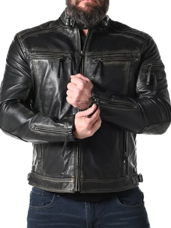 Rd Thunder Skindjakke - Sort^* Cheap