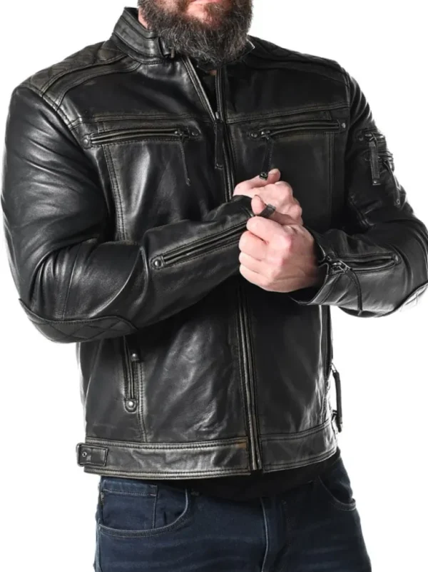 Rd Thunder Skindjakke - Sort^* Cheap