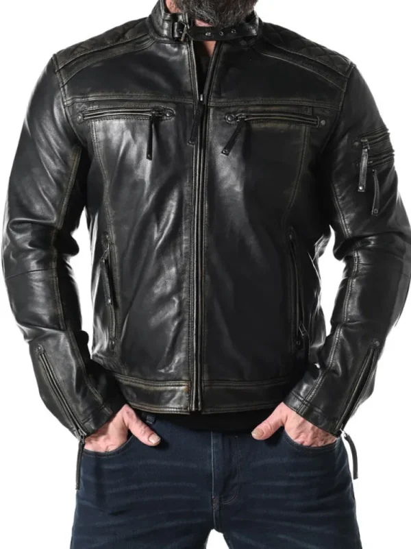 Rd Thunder Skindjakke - Sort^* Cheap