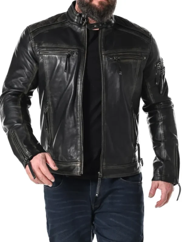 Rd Thunder Skindjakke - Sort^* Clearance