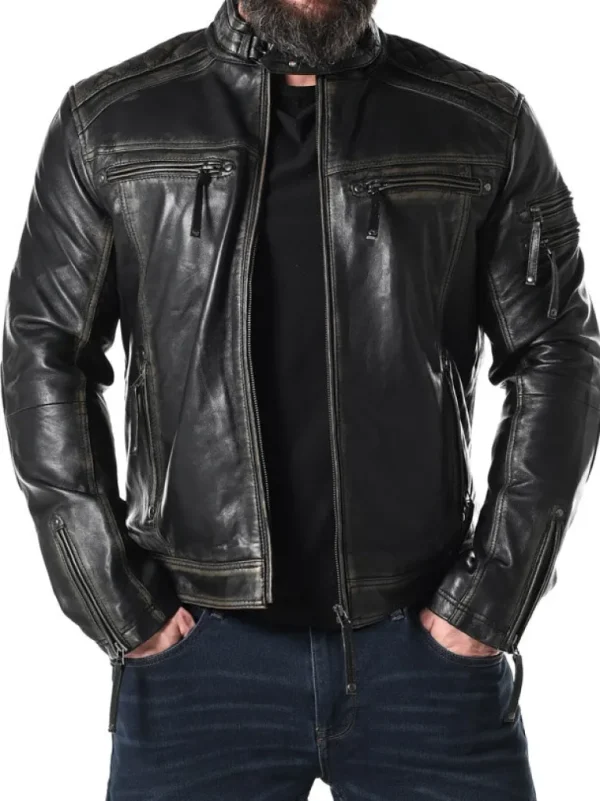 Rd Thunder Skindjakke - Sort^* Cheap