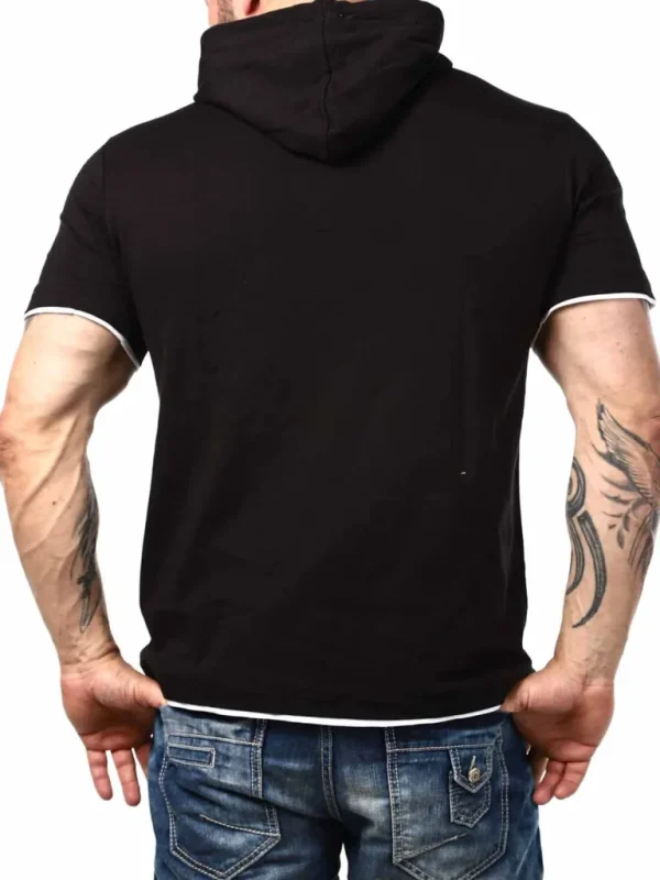 Rd Yuto T-Shirt - Sort/Hvid^* Cheap