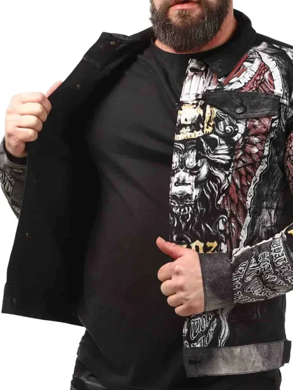 Reign Jeansjakke - Sort^Kingz Discount