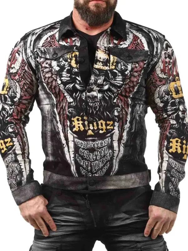 Reign Jeansjakke - Sort^Kingz Discount