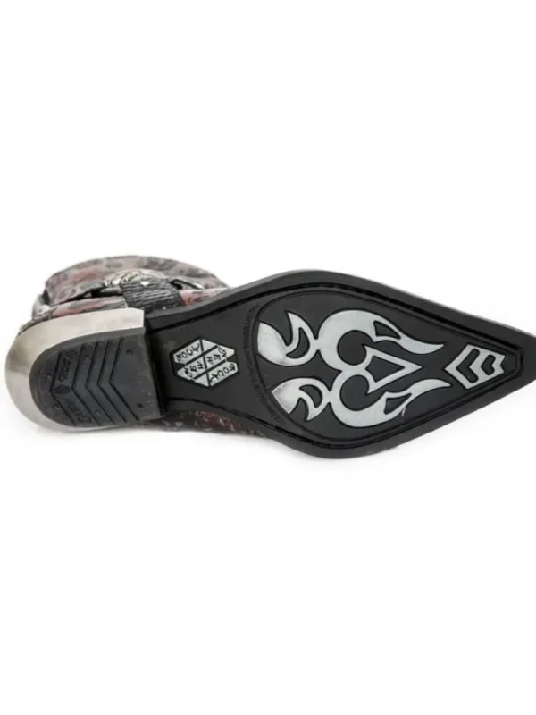 Reynosa Sko - Sort/Rod^New Rock Best