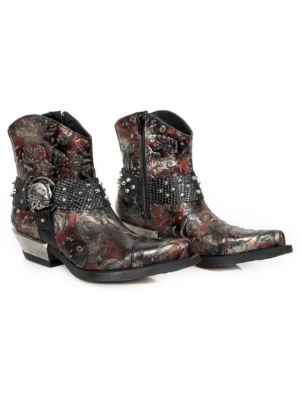 Reynosa Sko - Sort/Rod^New Rock Best