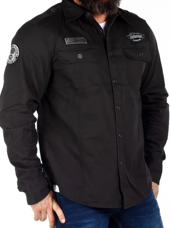 Road Star Vintage Skjorte - Sort^Brandit Clearance