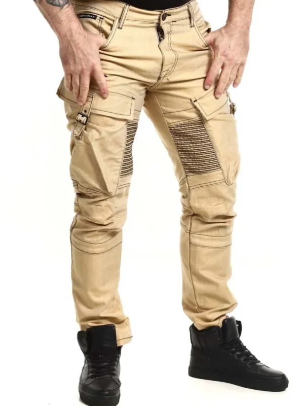 Roadster Cargo Jeans - Mustard^Cipo & Baxx Outlet