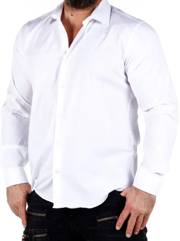 Rocker Skjorte - Hvid^Rusty Neal Online