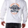 Route 66 Hoodie - Hvid^* Shop
