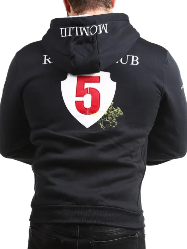 Royal Club Hoodie - Morkebla^Geographical Norway Cheap