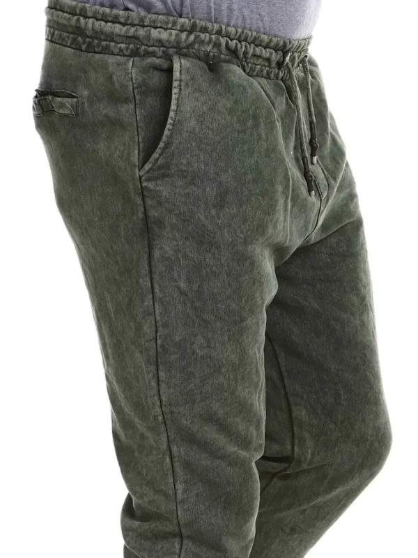 Sakeus Sweatpants - Khaki^Rusty Neal Hot