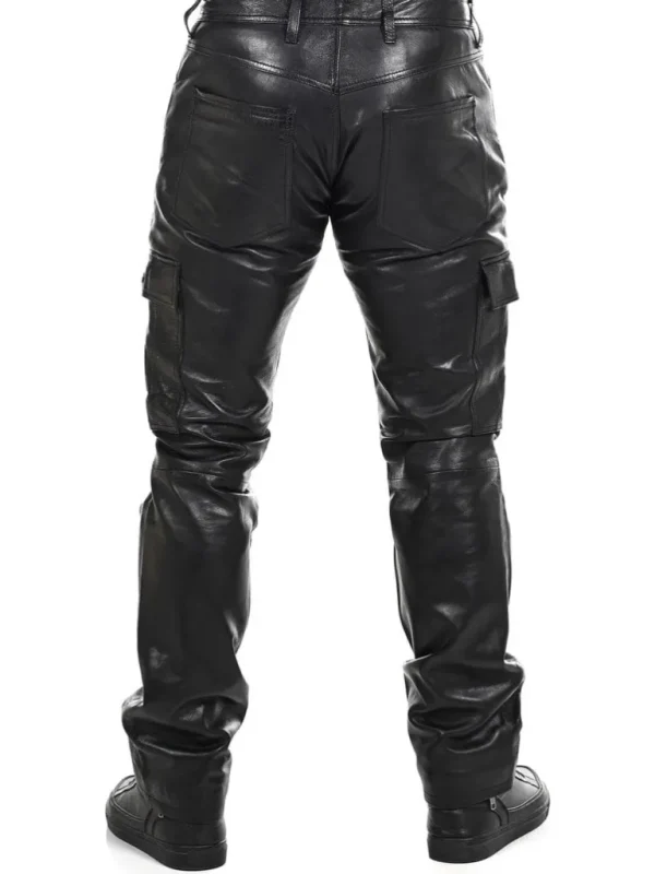 Salvatoro Cargo Skindbukser - Sort^* Online