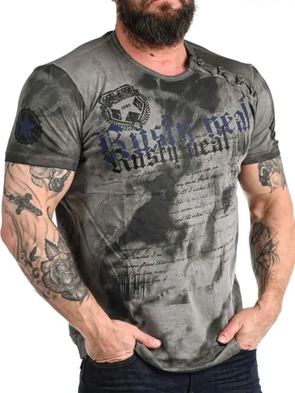 Shield T-Shirt - Morkegra^Rusty Neal Online