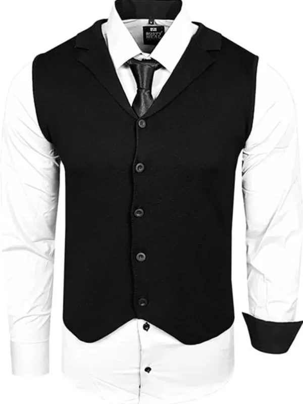 Signore Vest - Sort^Rusty Neal Best Sale