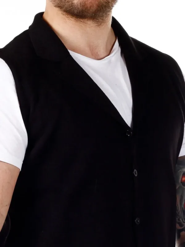 Signore Vest - Sort^Rusty Neal Best Sale