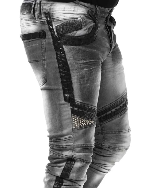 Studded Jeans - Gra^Kingz Shop