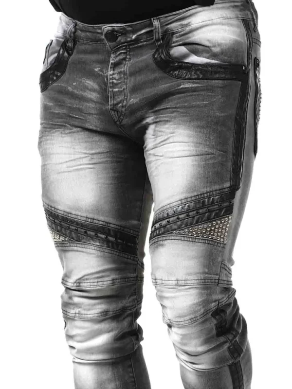 Studded Jeans - Gra^Kingz Shop