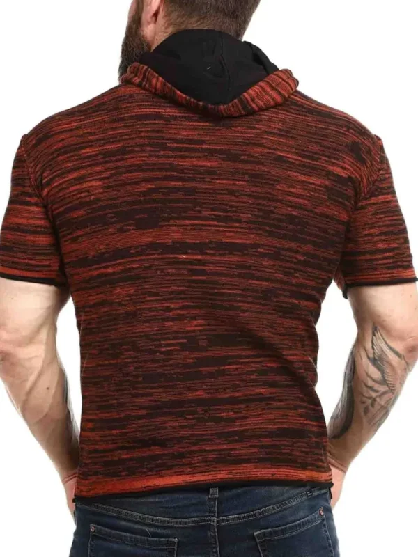 Terence 2 In 1 T-Shirt - Orange^Carisma Fashion