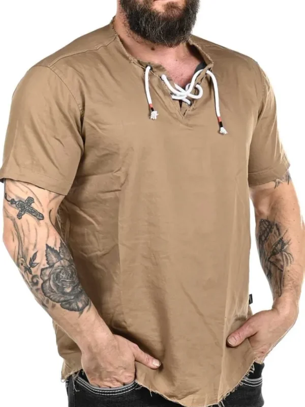 Thiers Skjorte - Beige^Carisma Online