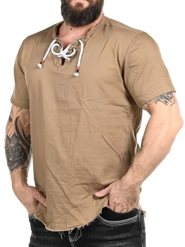 Thiers Skjorte - Beige^Carisma Online